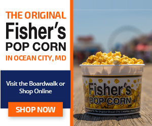 Fisher's Popcorn Display Ad