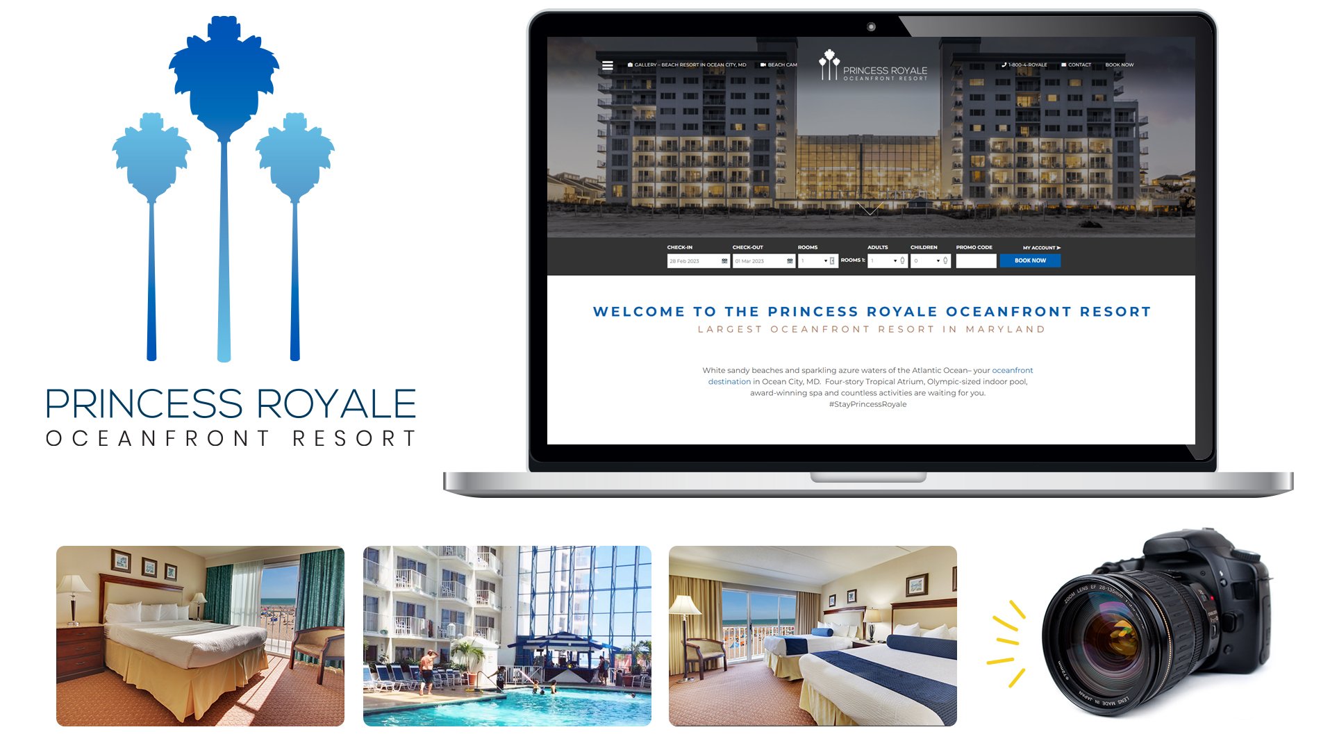 Princess Royale Oceanfront Resort homepage